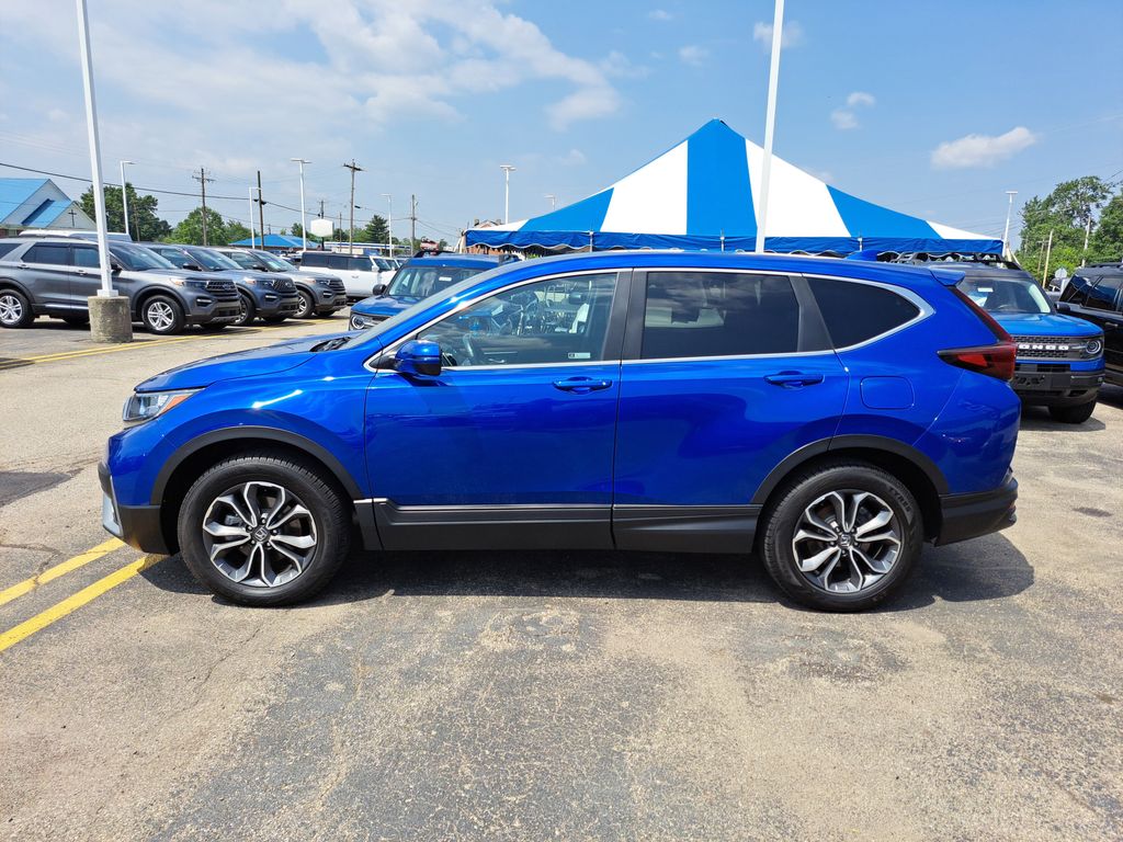 Certified 2021 Honda CR-V EX-L with VIN 7FARW2H8XME036656 for sale in Milford, OH