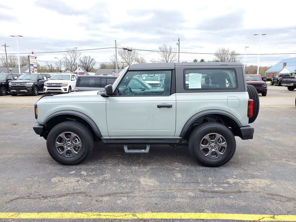 Certified 2022 Ford Bronco 2-Door Base with VIN 1FMDE5AH2NLB51833 for sale in Milford, OH