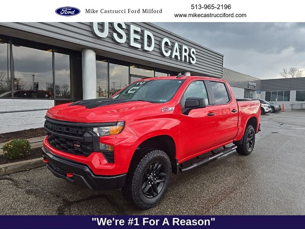 Used 2025 Chevrolet Silverado 1500 Custom Trail Boss Truck Crew Cab