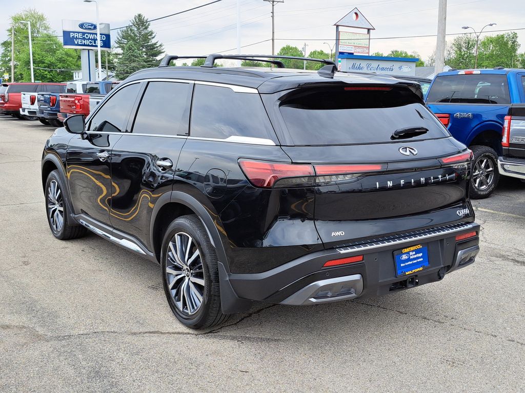 Certified 2024 INFINITI QX60 AUTOGRAPH with VIN 5N1DL1HU8RC341949 for sale in Milford, OH