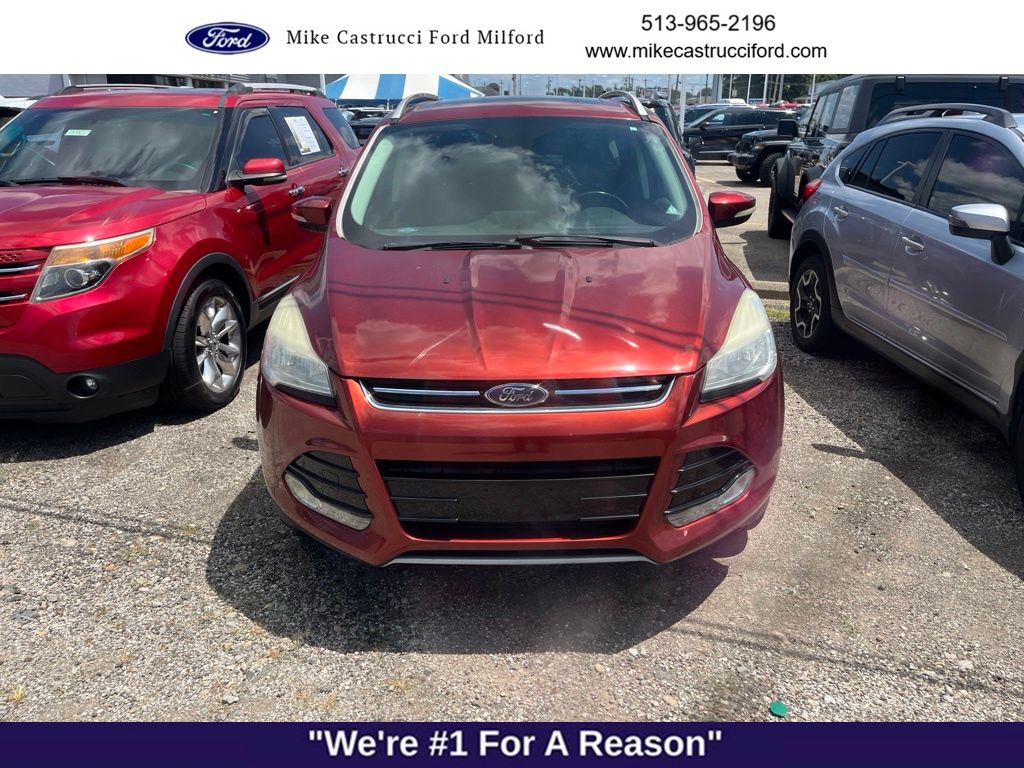 Used 2015 Ford Escape Titanium with VIN 1FMCU9J92FUC34026 for sale in Milford, OH