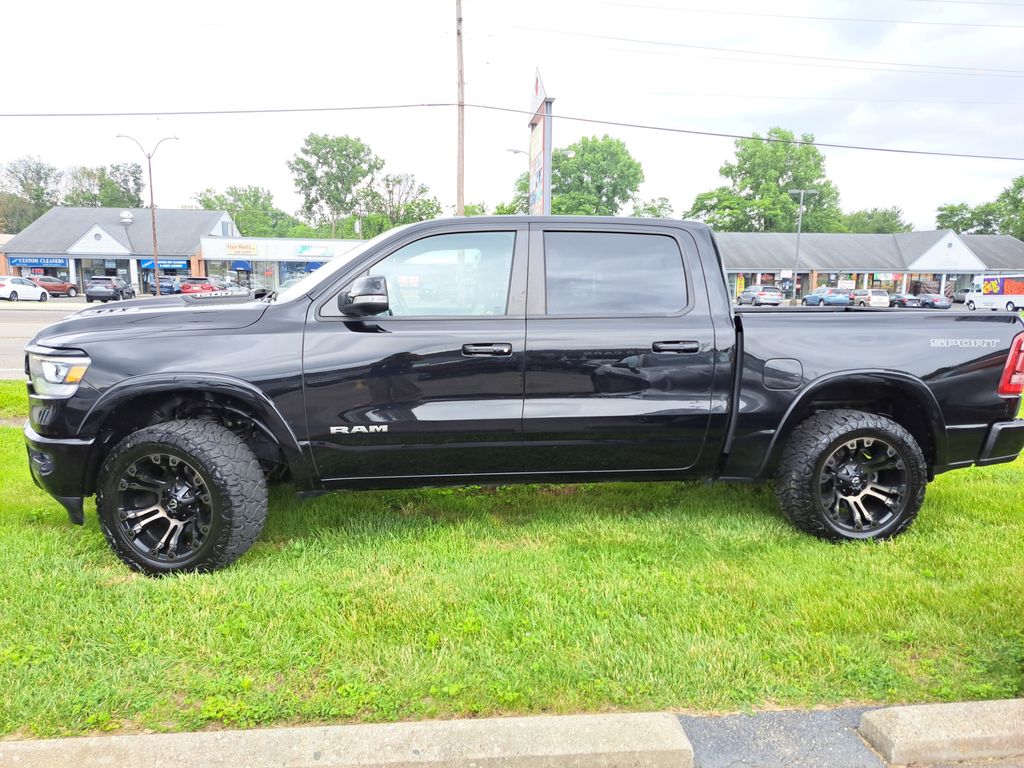 Used 2022 RAM Ram 1500 Pickup Laramie with VIN 1C6SRFJT0NN458648 for sale in Milford, OH