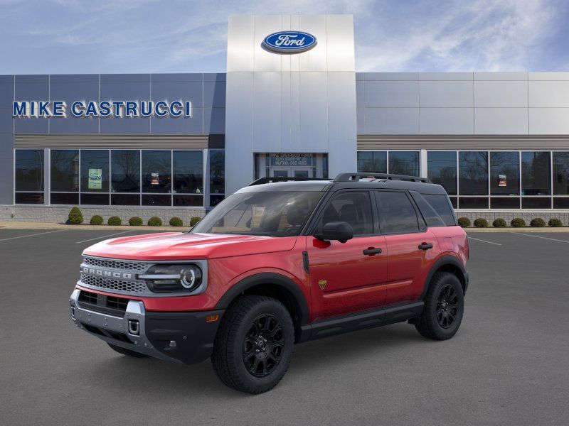 2025 Ford Bronco Sport Badlands SUV EcoBoost I4 GTDi DOHC Turbocharged VCT