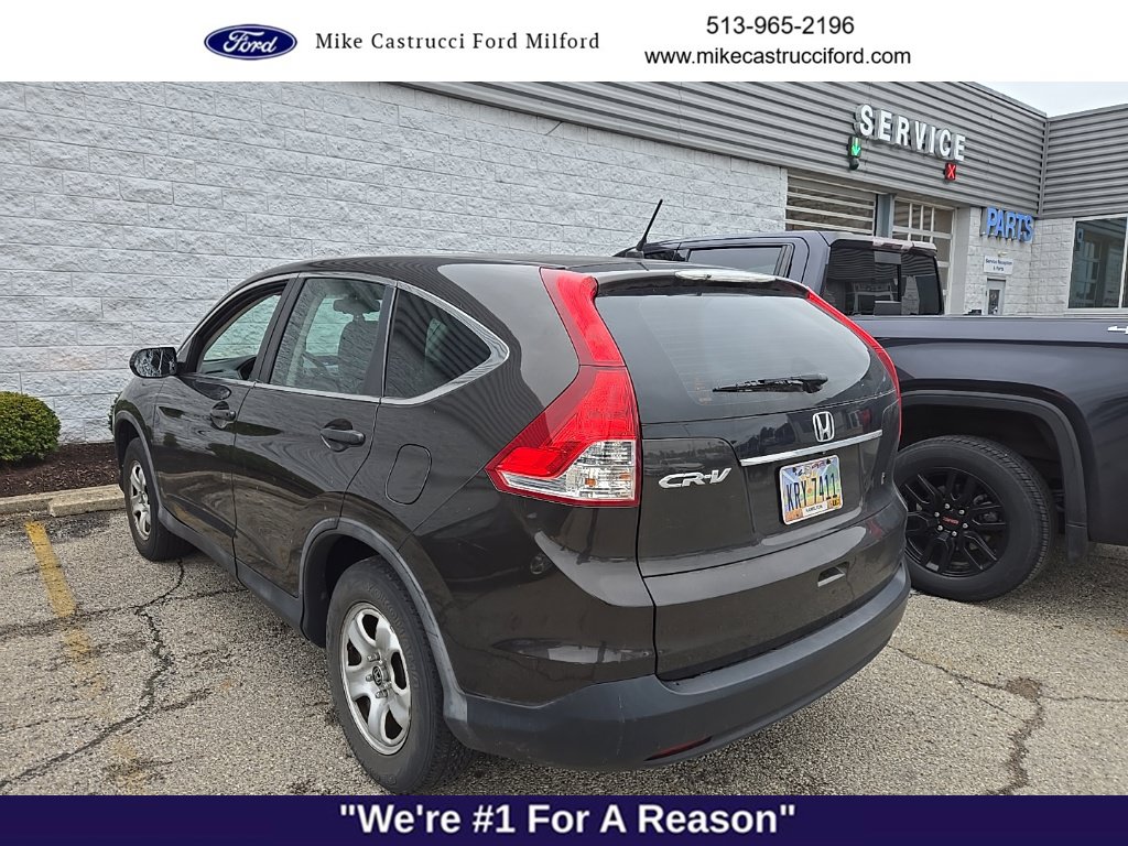 Used 2013 Honda CR-V LX with VIN 5J6RM3H35DL045154 for sale in Milford, OH