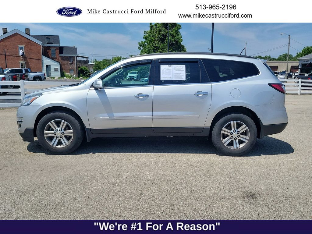 Used 2016 Chevrolet Traverse 2LT with VIN 1GNKVHKD3GJ130438 for sale in Milford, OH