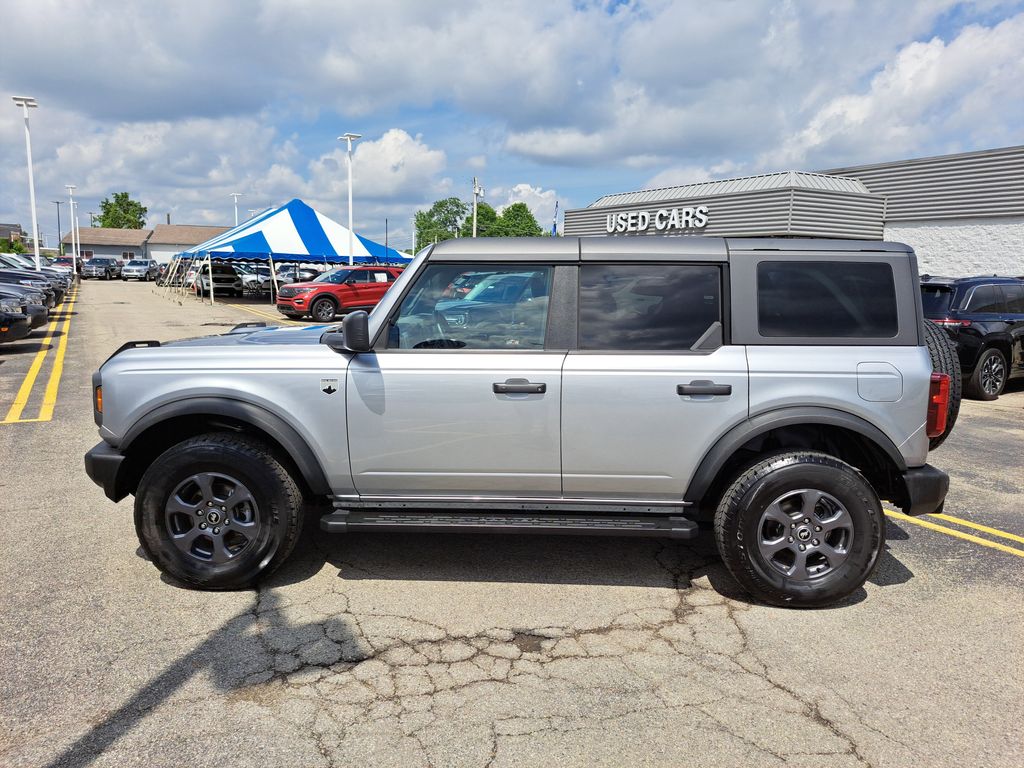 Certified 2023 Ford Bronco 4-Door Big Bend with VIN 1FMDE5BH5PLB81264 for sale in Milford, OH
