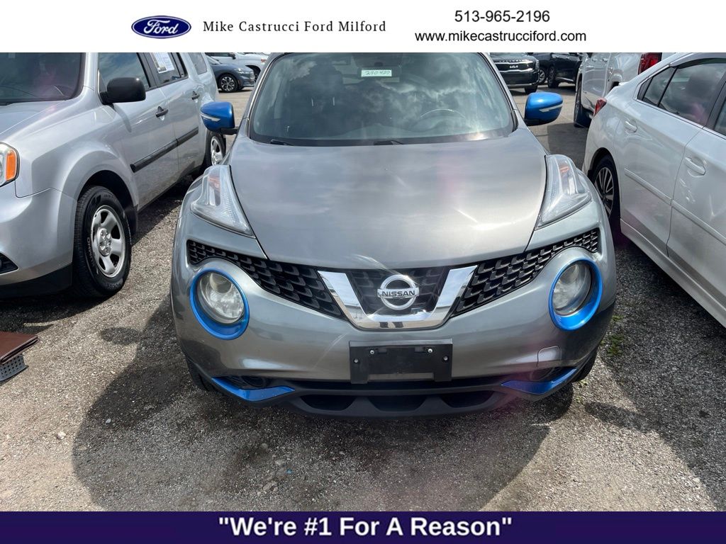 Used 2015 Nissan JUKE SV with VIN JN8AF5MV4FT560086 for sale in Milford, OH