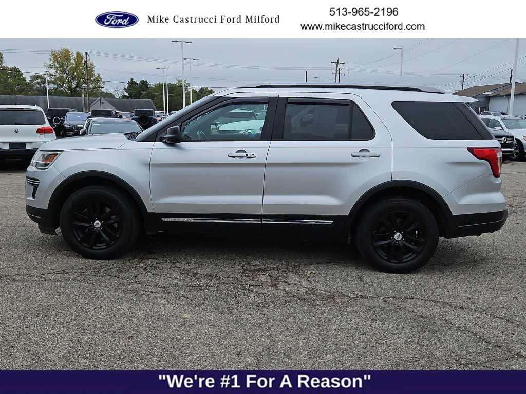 Used 2018 Ford Explorer XLT with VIN 1FM5K8DH8JGA10777 for sale in Milford, OH