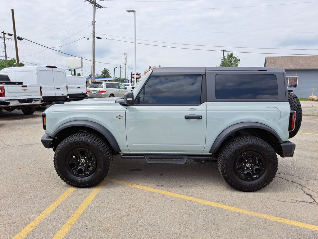 Certified 2023 Ford Bronco 2-Door Wildtrak with VIN 1FMDE5CP5PLC14737 for sale in Milford, OH