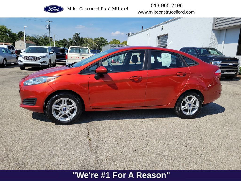 Used 2018 Ford Fiesta SE with VIN 3FADP4BJ3JM142437 for sale in Milford, OH