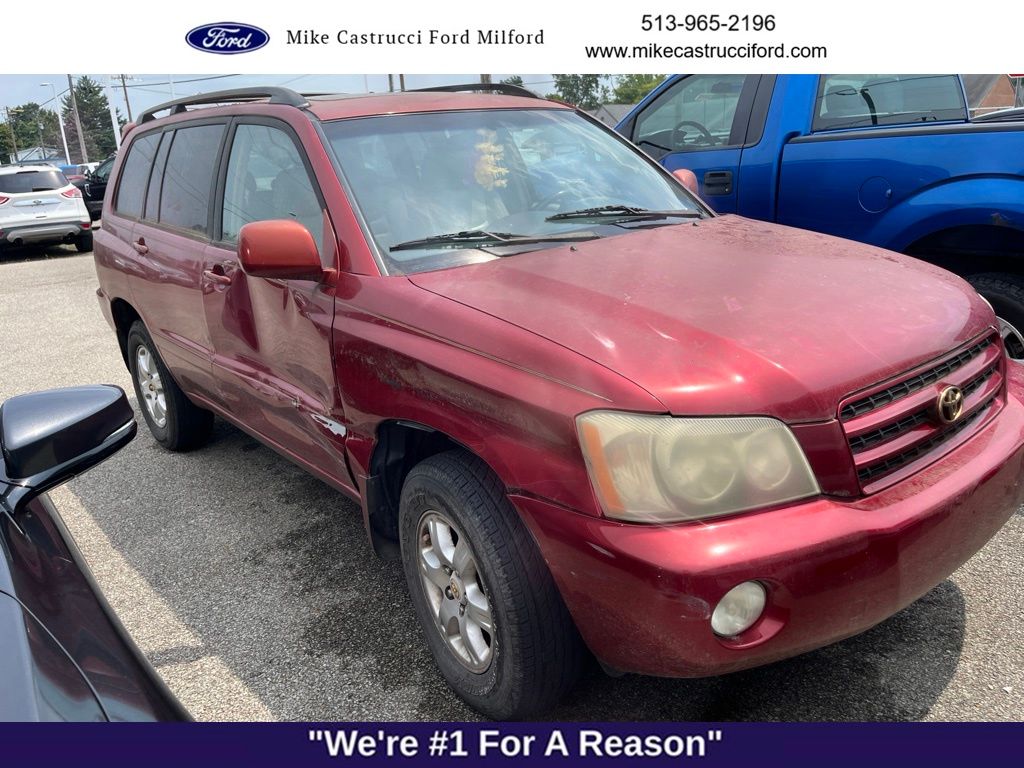 Used 2002 Toyota Highlander Limited with VIN JTEHF21A620045950 for sale in Milford, OH