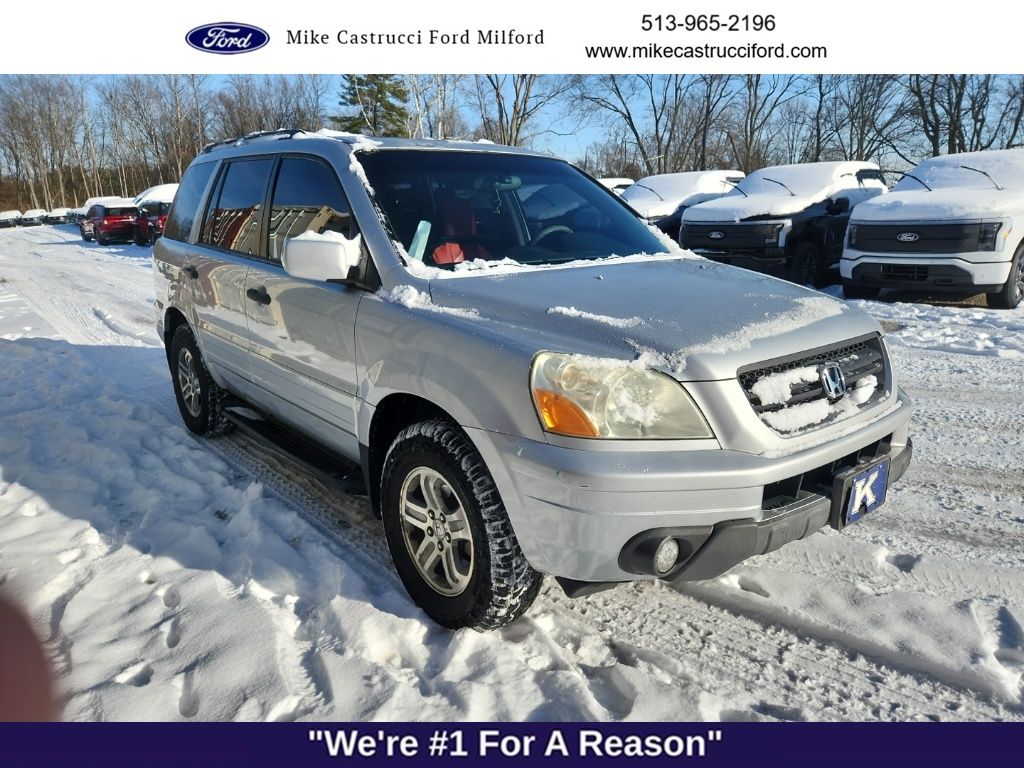 Used 2003 Honda Pilot EX with VIN 2HKYF18473H546204 for sale in Milford, OH