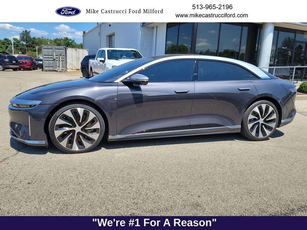 Used 2022 Lucid Air Grand Touring with VIN 50EA1GBA1NA001025 for sale in Milford, OH