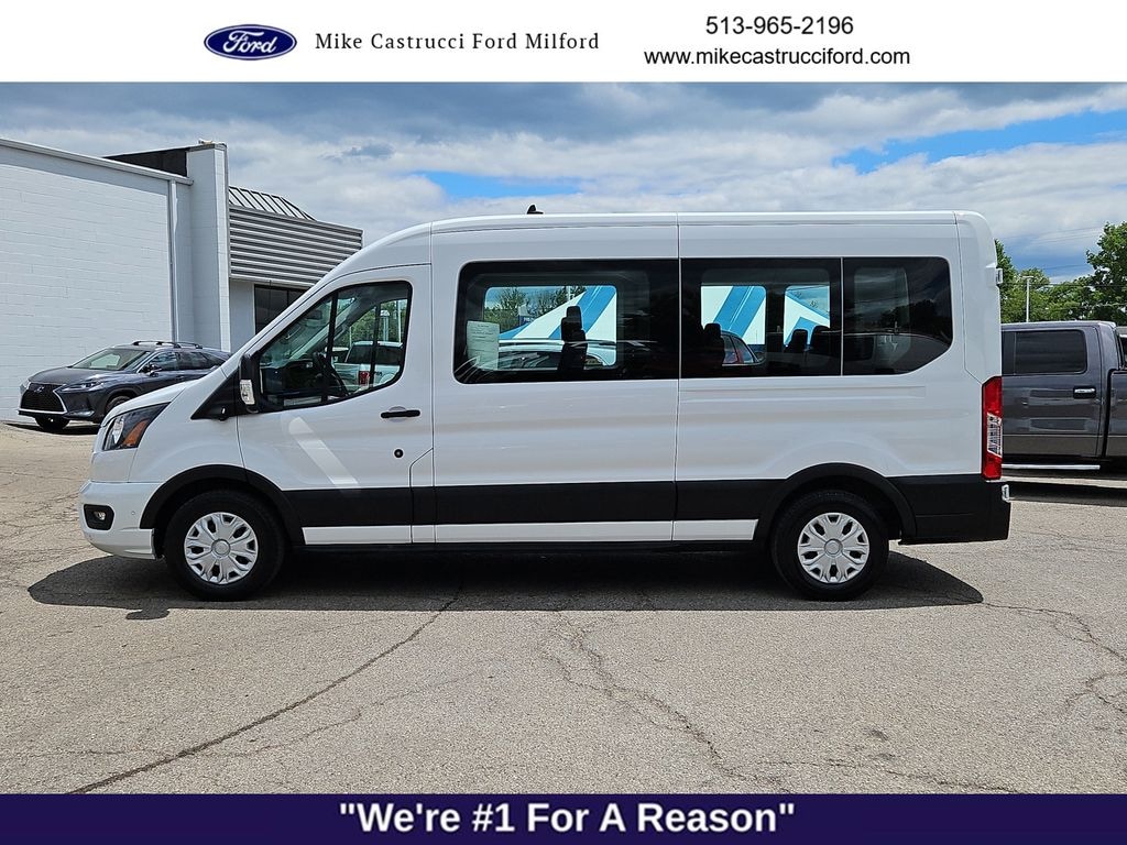 Used 2023 Ford Transit-350 Passenger XLT Wagon Medium Roof Van