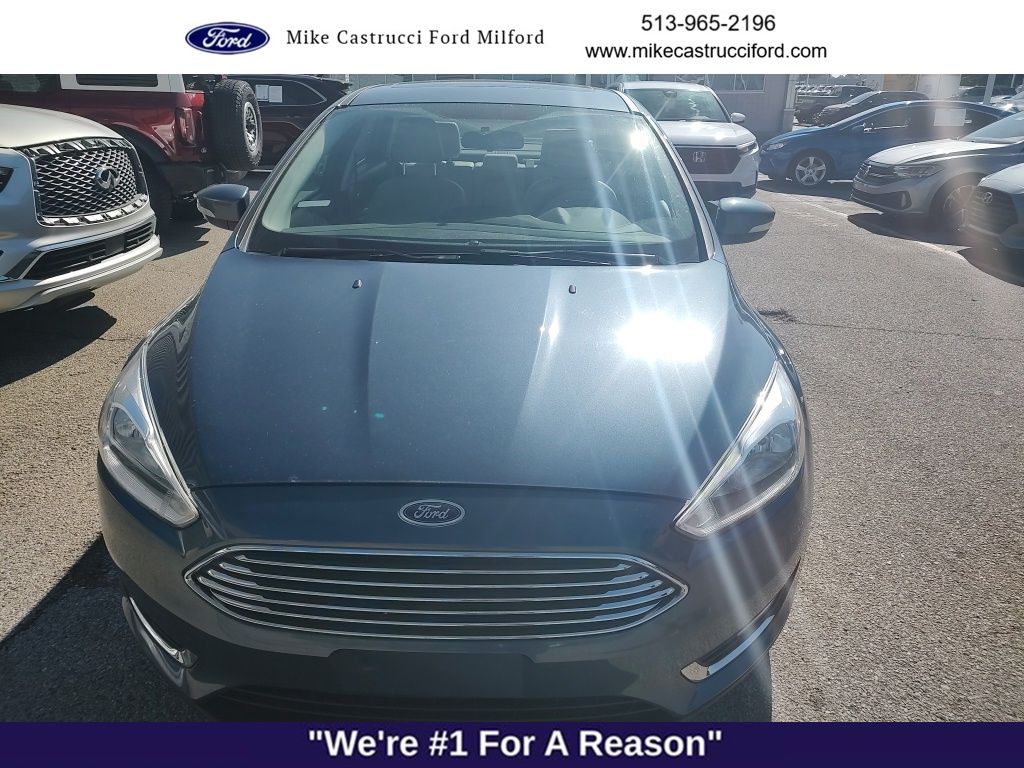 Used 2018 Ford Focus Titanium with VIN 1FADP3J27JL267866 for sale in Milford, OH
