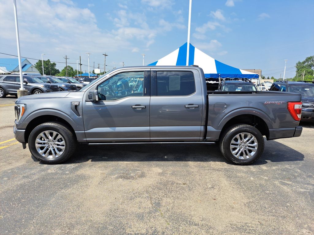 Certified 2023 Ford F-150 Lariat with VIN 1FTFW1E82PFC21622 for sale in Milford, OH