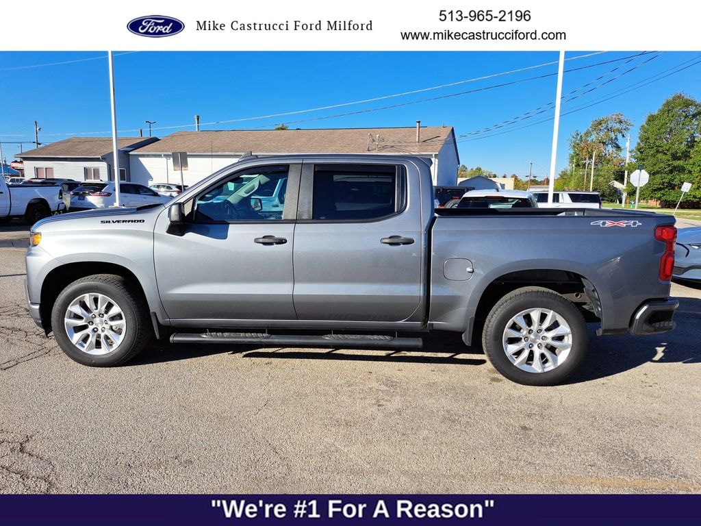 Used 2021 Chevrolet Silverado 1500 Custom Truck Crew Cab