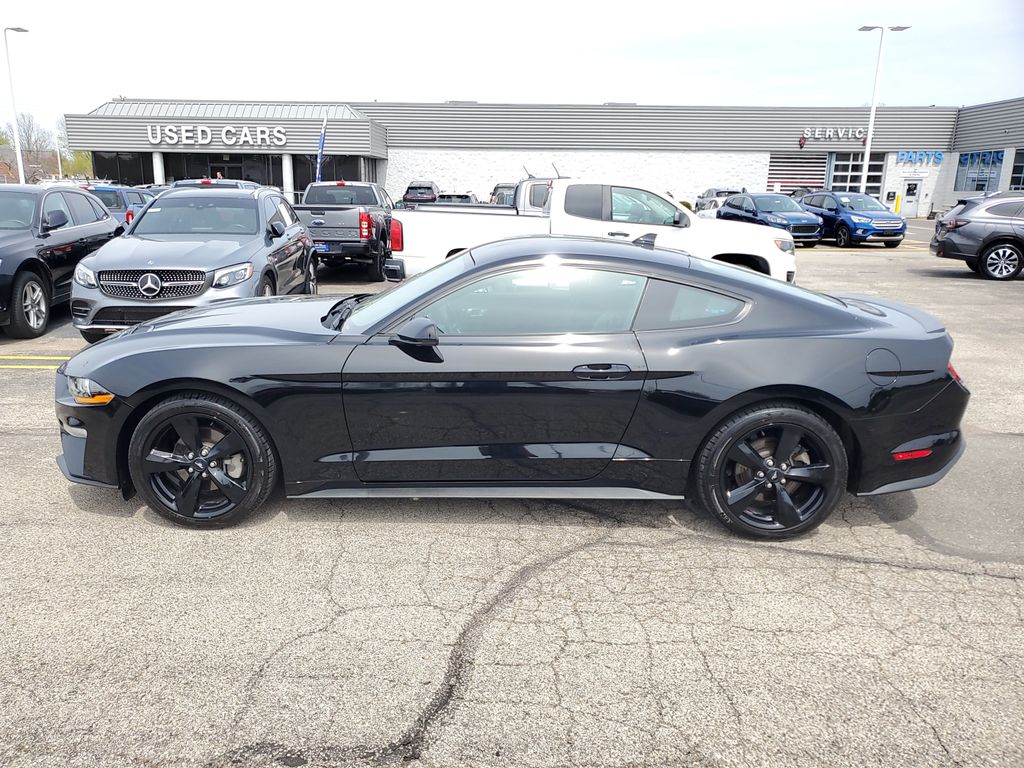 Used 2021 Ford Mustang EcoBoost with VIN 1FA6P8TH7M5127798 for sale in Milford, OH