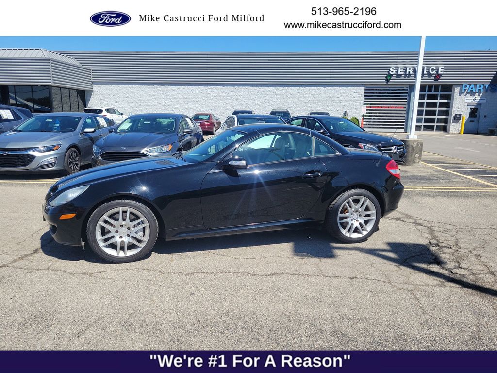 Used 2008 Mercedes-Benz SLK-Class SLK350 with VIN WDBWK56F98F183208 for sale in Milford, OH