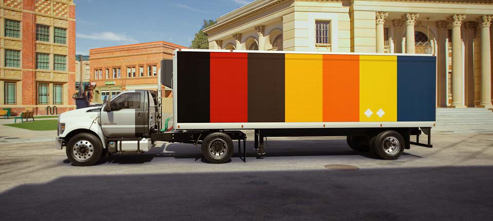 Ford Tractor Tractor Exterior Color Variations