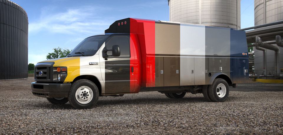 E-Series Cutaway Color Options Ford E-Series Cutaway Exterior Color Options