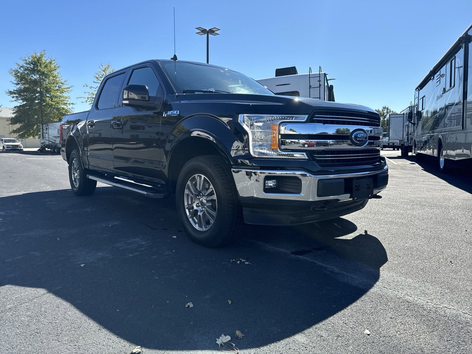 Used 2020 Ford F-150 Lariat with VIN 1FTEW1E43LFA59809 for sale in Eastanollee, GA