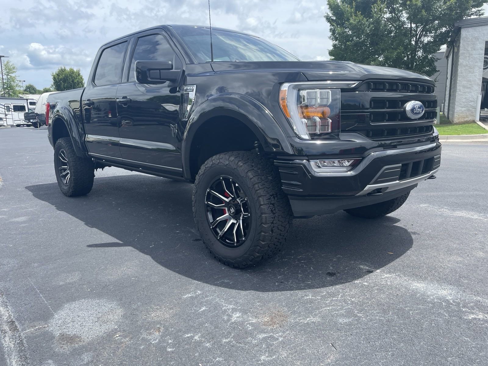 Used 2022 Ford F-150 Lariat with VIN 1FTFW1E87NKF21161 for sale in Eastanollee, GA