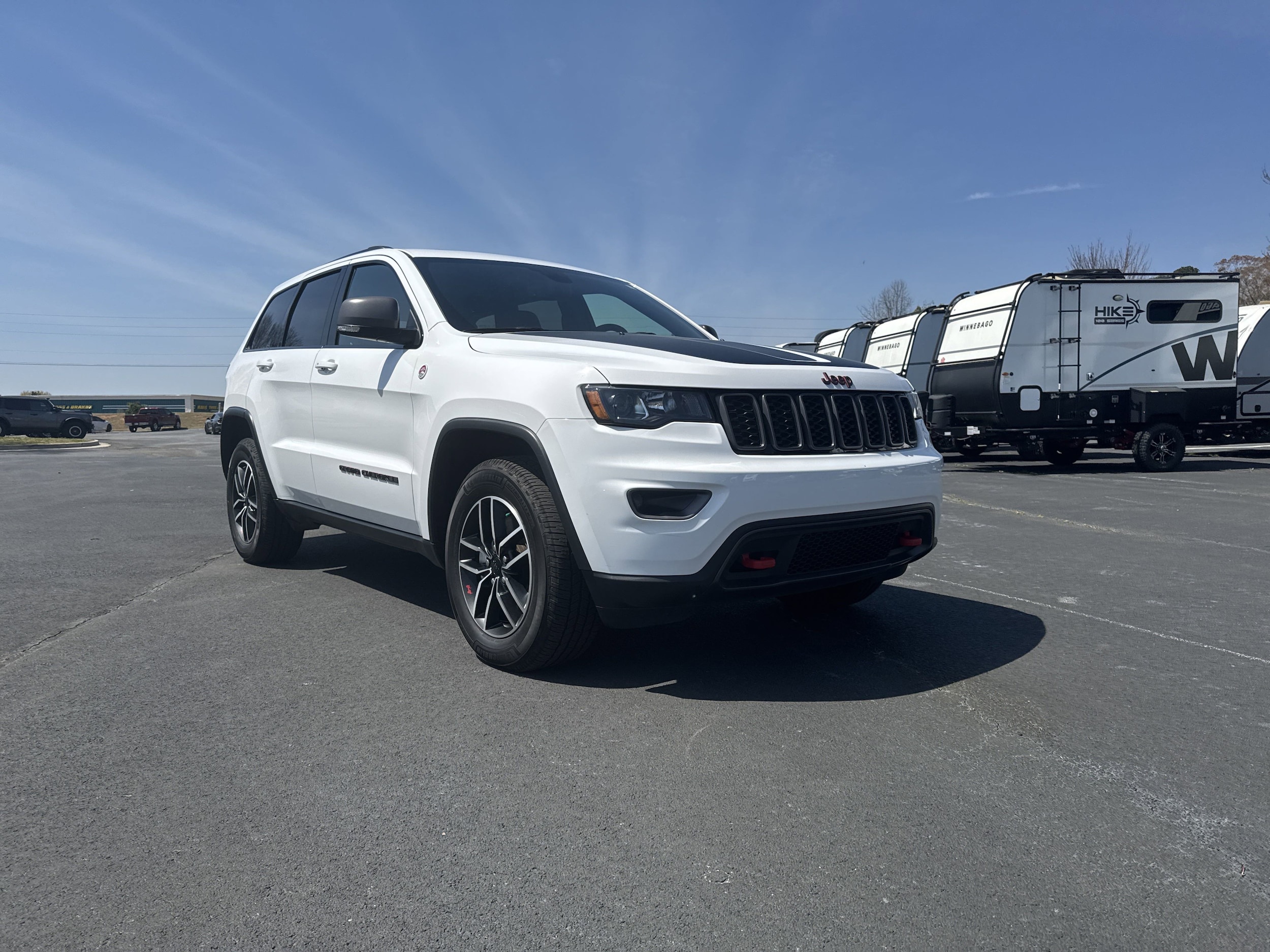 Used 2021 Jeep Grand Cherokee Trailhawk with VIN 1C4RJFLT6MC769734 for sale in Eastanollee, GA
