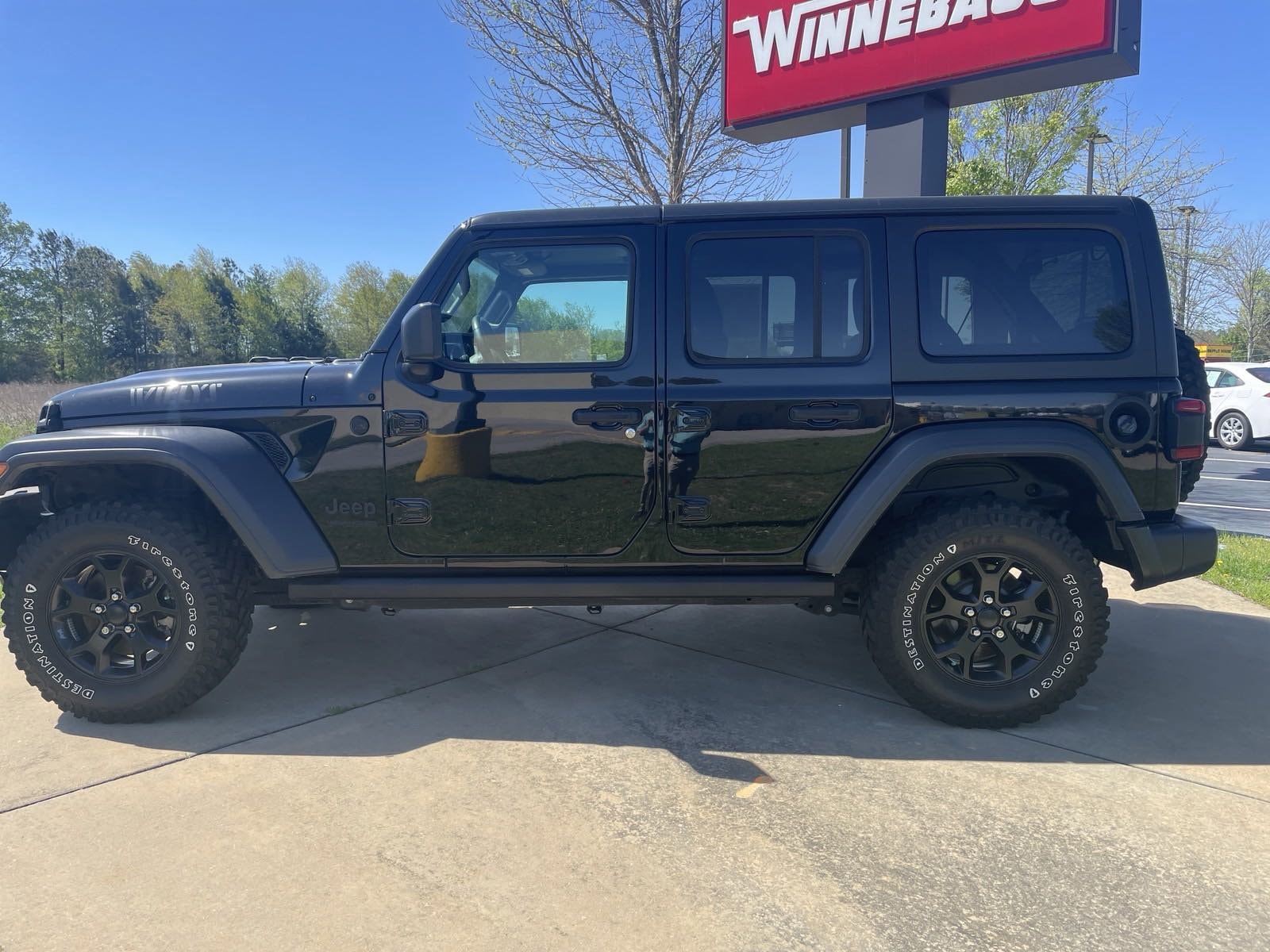 Used 2020 Jeep Wrangler Unlimited Willys with VIN 1C4HJXDG0LW179111 for sale in Eastanollee, GA