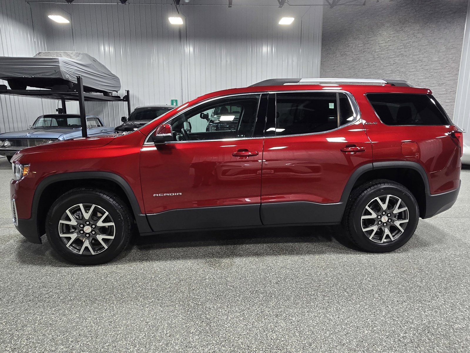 Certified 2023 GMC Acadia SLE with VIN 1GKKNRL41PZ126083 for sale in Brookfield, WI