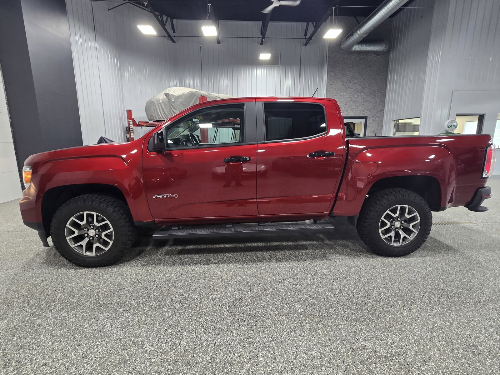 Certified 2021 GMC Canyon AT4 with VIN 1GTG6FEN5M1144454 for sale in Brookfield, WI