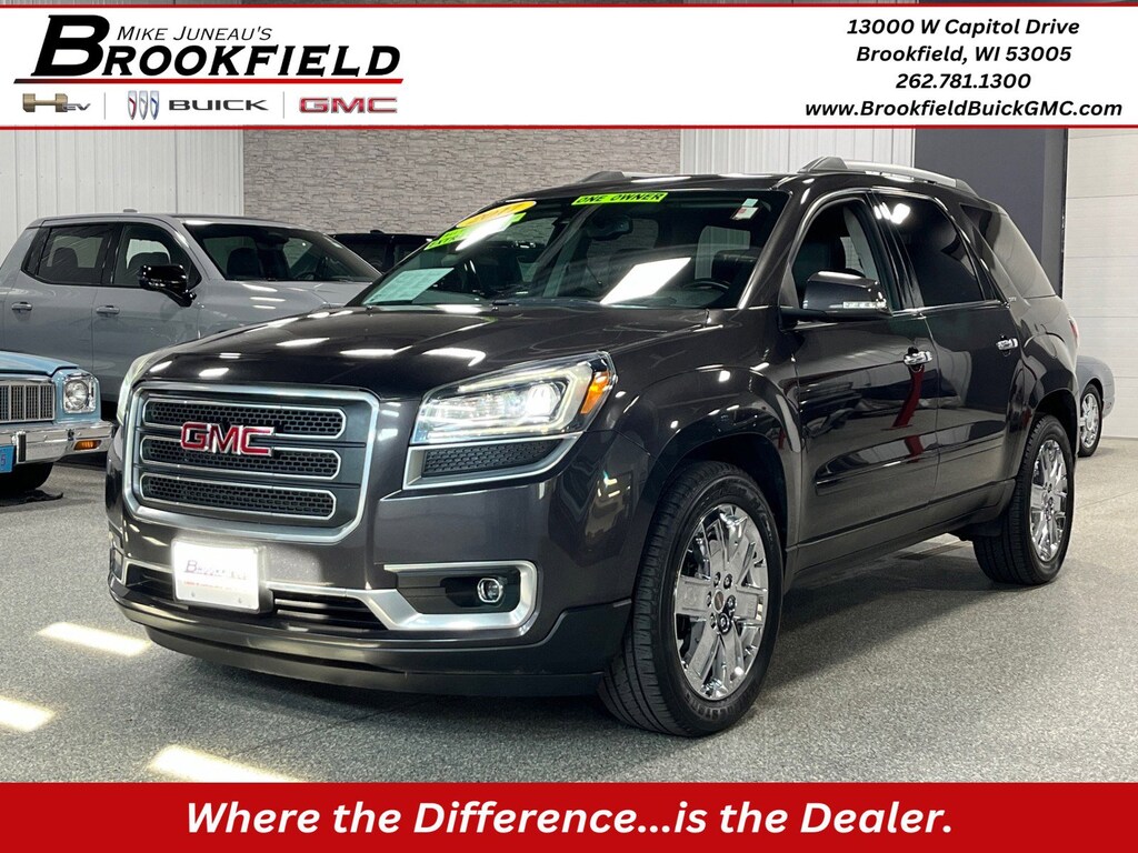 Used 2017 GMC Acadia Limited For Sale at BROOKFIELD BUICK GMC VIN