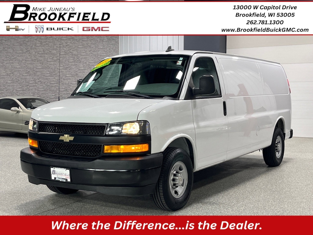 Used 2020 Chevrolet Express Cargo 2500 WT Van Extended Cargo Van