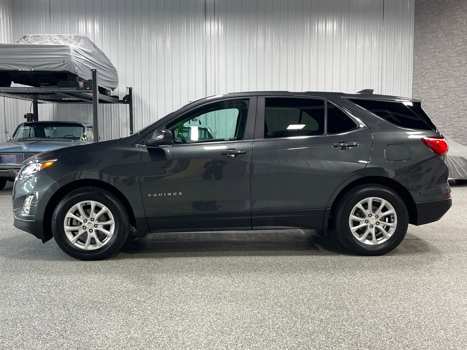 Certified 2021 Chevrolet Equinox LT with VIN 3GNAXKEV3ML348181 for sale in Brookfield, WI