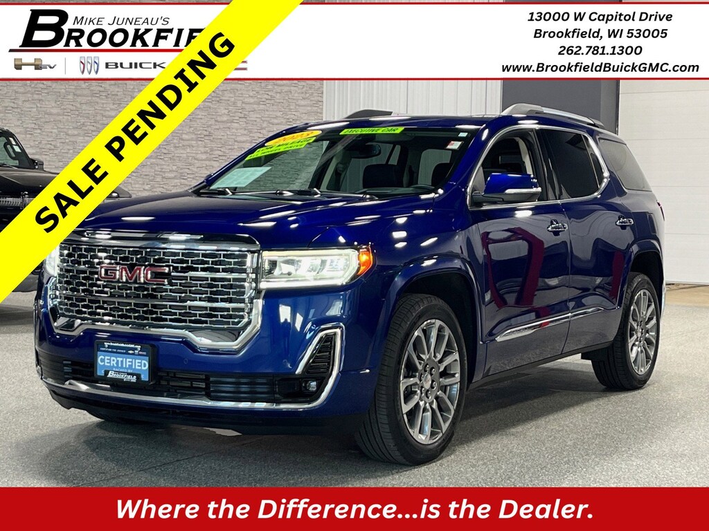 Used 2023 GMC Acadia For Sale at BROOKFIELD BUICK GMC VIN