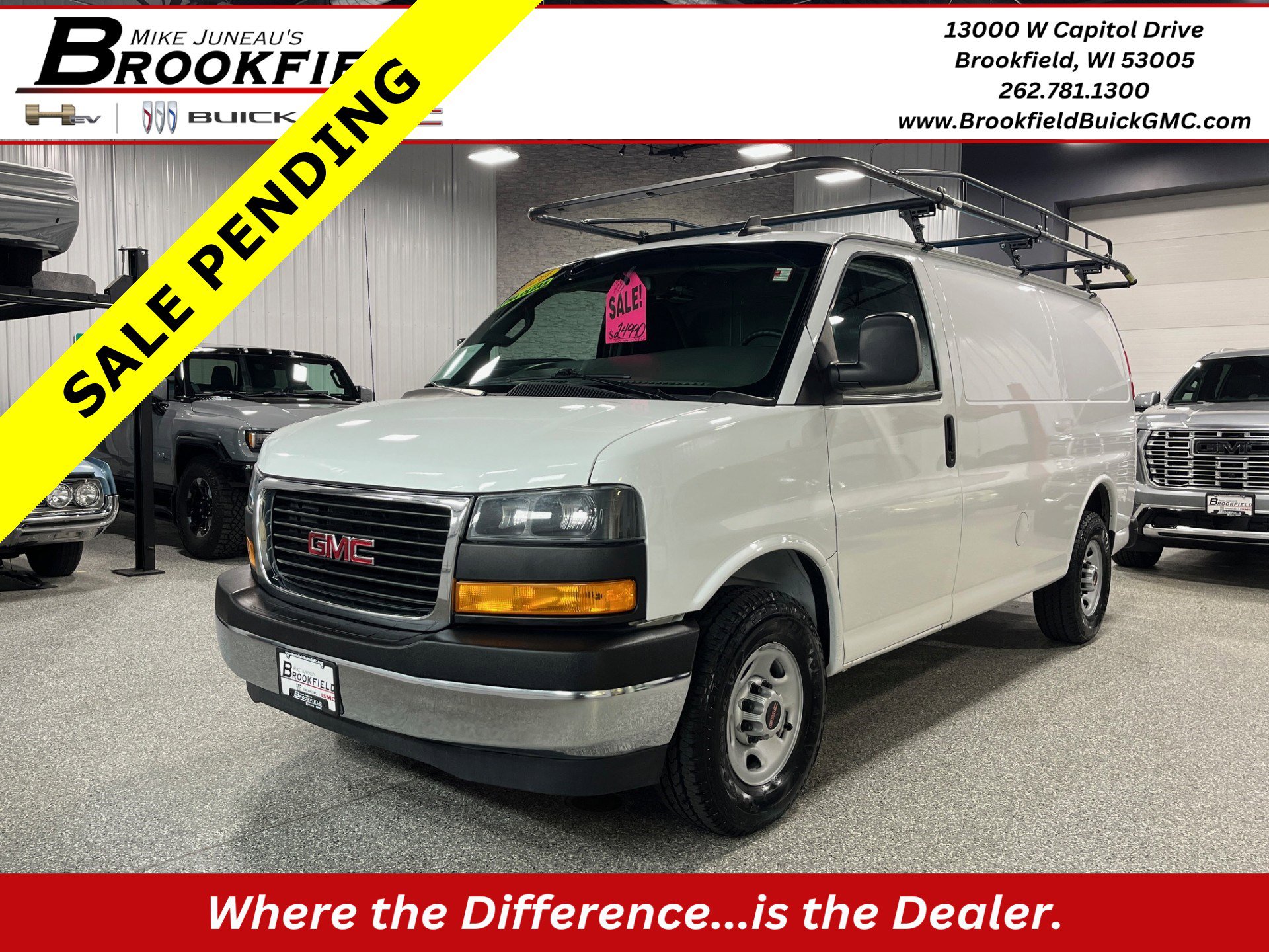 2020 GMC Savana Cargo 2500 Work Van