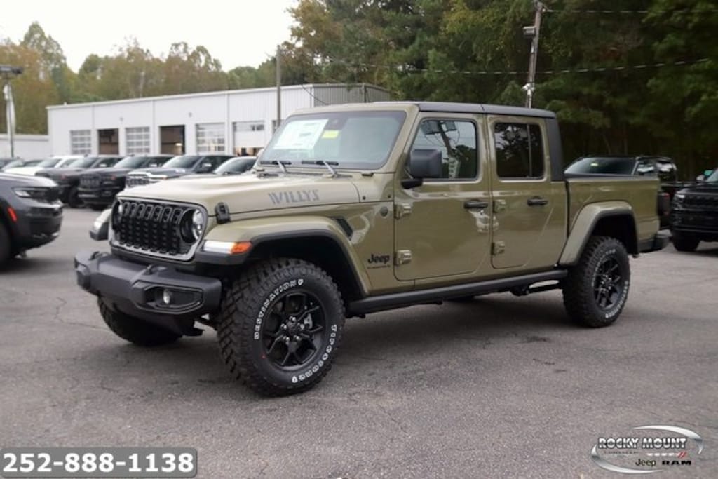 New 2025 Jeep Gladiator WILLYS 4X4 Pickup