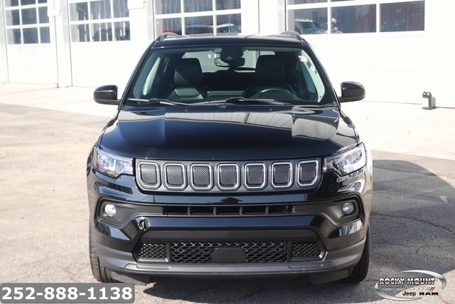 Used 2022 Jeep Compass Latitude with VIN 3C4NJDBBXNT232396 for sale in Rocky Mount, NC