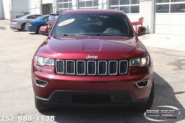 Used 2021 Jeep Grand Cherokee Laredo E with VIN 1C4RJEAG2MC597363 for sale in Rocky Mount, NC