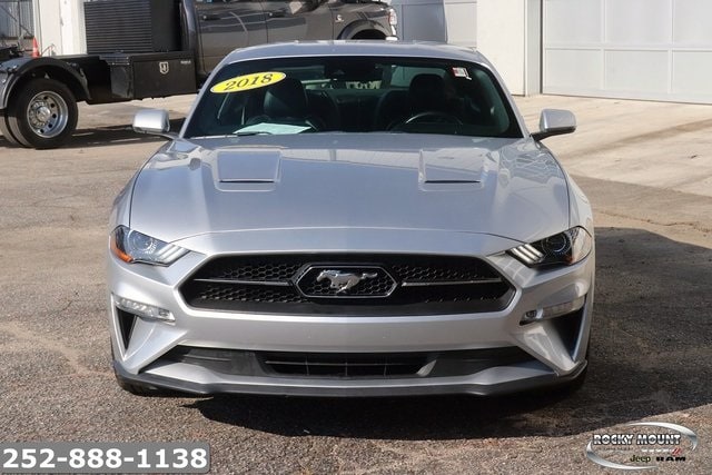 Used 2018 Ford Mustang EcoBoost Premium with VIN 1FA6P8TH1J5139635 for sale in Rocky Mount, NC