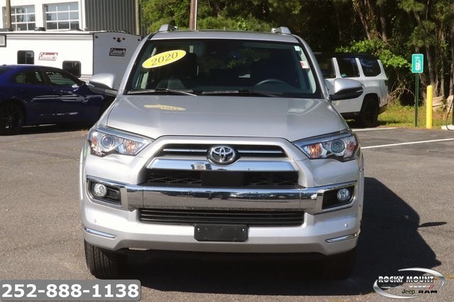 Used 2020 Toyota 4Runner Limited with VIN JTEBU5JR5L5815157 for sale in Rocky Mount, NC