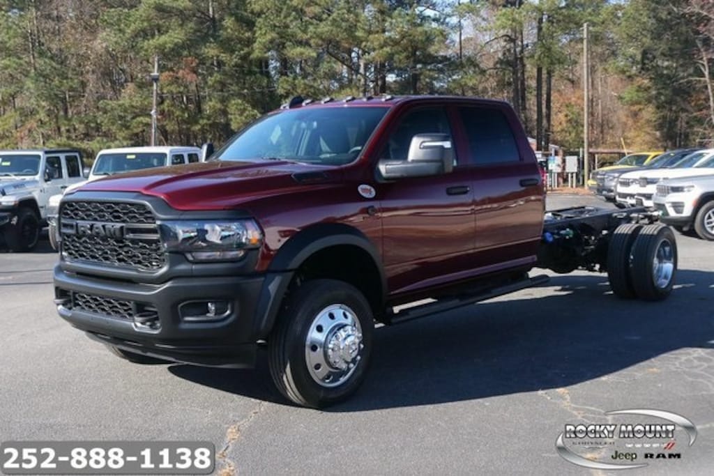 New 2024 Ram 5500 Chassis Cab 5500 TRADESMAN CHASSIS CREW CAB 4X2 84' CA Pickup