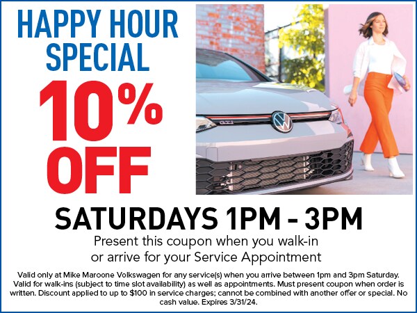 Colorado Springs VW Service Specials Mike Maroone VW