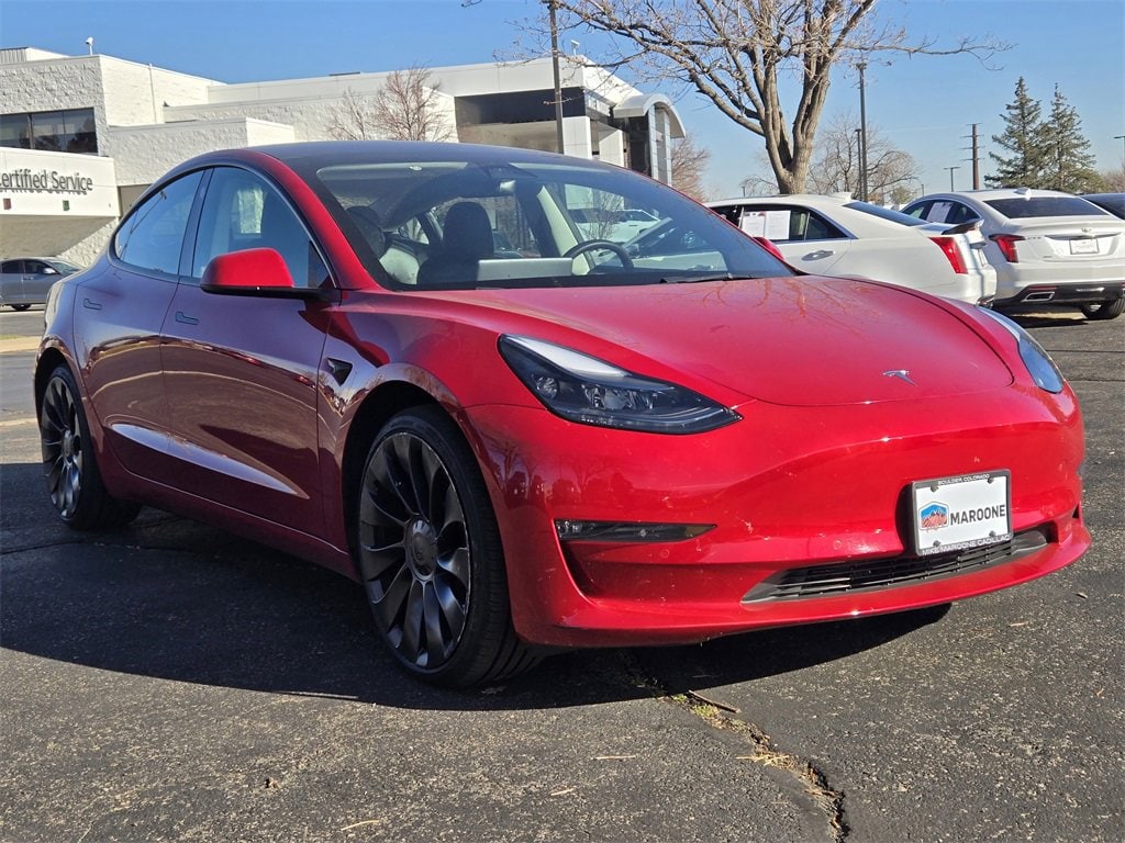 Used 2022 Tesla Model 3 Performance with VIN 5YJ3E1EC6NF326689 for sale in Boulder, CO