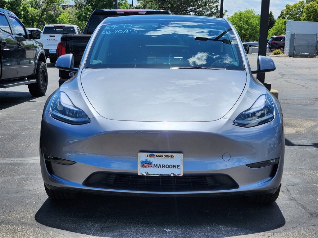 Used 2025 Tesla Model Y Long Range with VIN 7SAYGDEE5SF291077 for sale in Boulder, CO