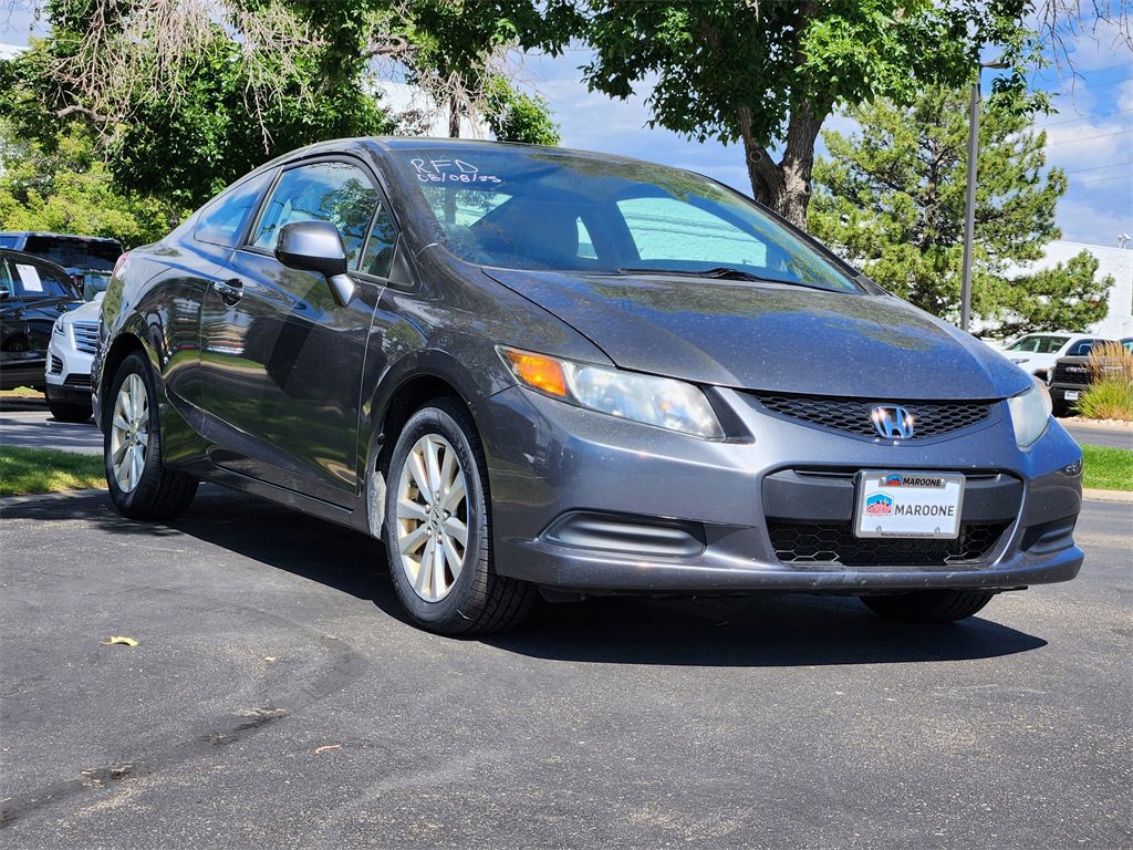 Used 2012 Honda Civic EX with VIN 2HGFG3B87CH533328 for sale in Boulder, CO