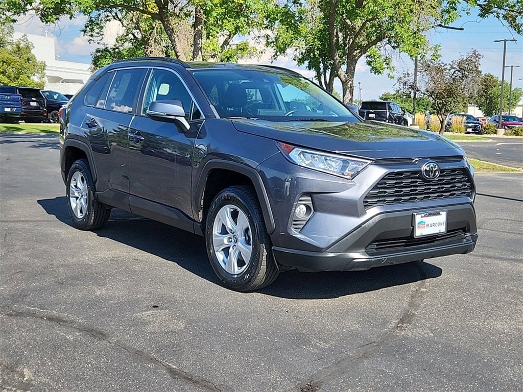 Used 2021 Toyota RAV4 XLE with VIN 2T3P1RFV0MC162121 for sale in Boulder, CO