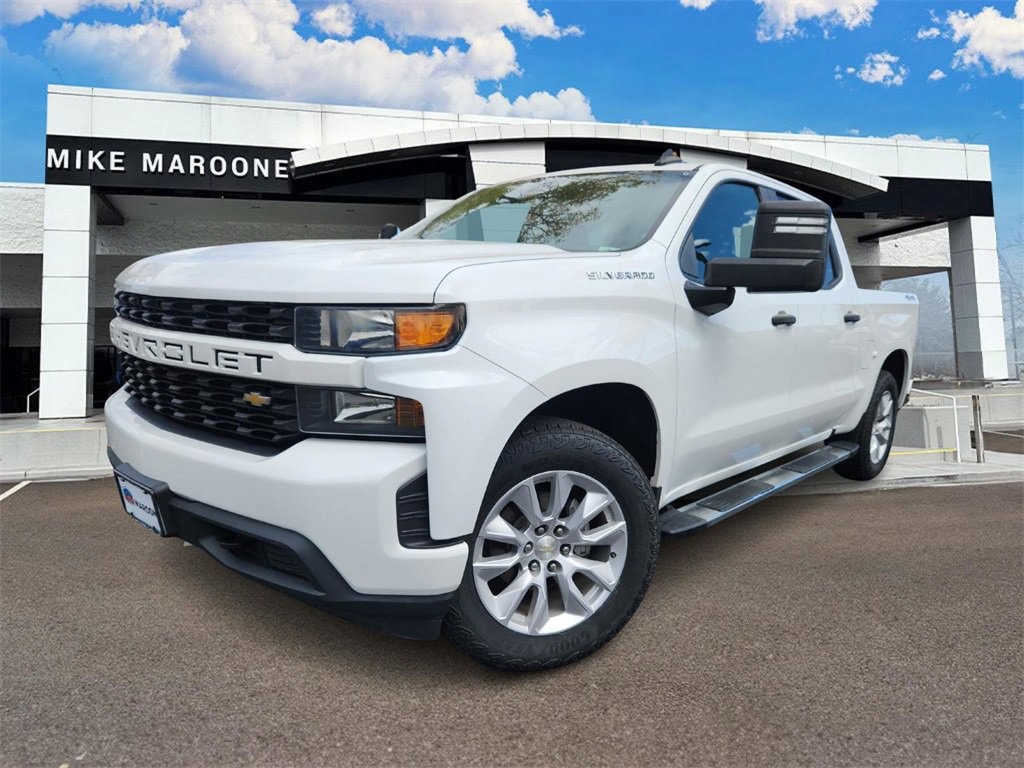 Used 2021 Chevrolet Silverado 1500 Custom Truck Crew Cab