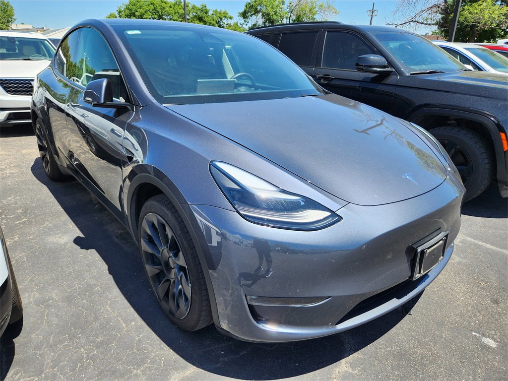 Used 2023 Tesla Model Y Long Range with VIN 7SAYGAEE8PF710349 for sale in Northfield, Minnesota