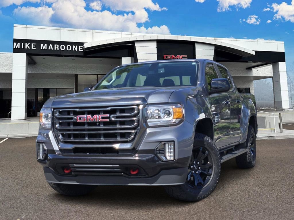 Used 2021 GMC Canyon AT4 w/Leather Truck Crew Cab
